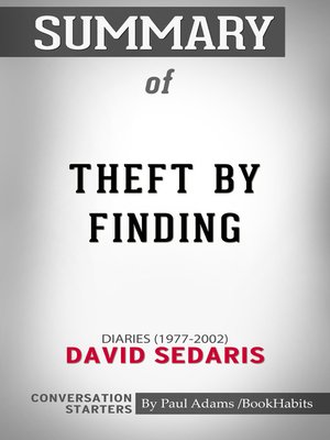 cover image of Summary of Theft by Finding